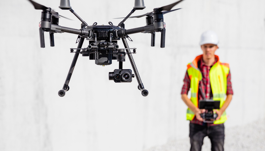 drones em condomínios para manutenção preventiva