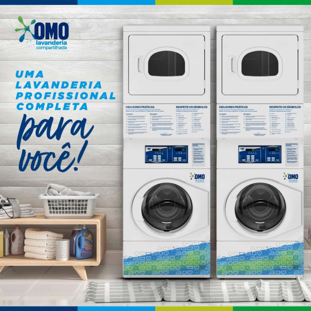 Omo Lavanderia compartilhada