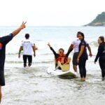 Evento “Praia Inclusiva” reuniu 90 PCDs na cidade do Guarujá